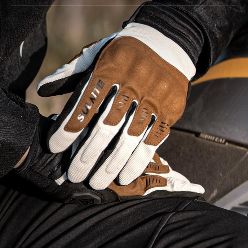 Horse Riding Glove - Motocicleta luvas de equitação, dedo cheio,