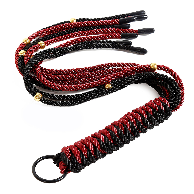 Riding Crop Dressage - 63cm vermelho e preto duplo jogo