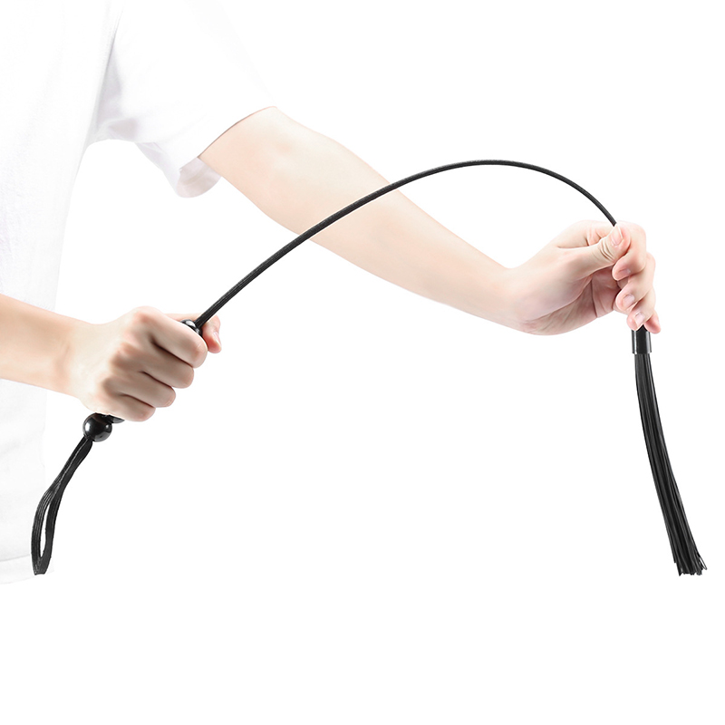 Riding Crop Dressage - 48.5cm seis contas lidar com borlas