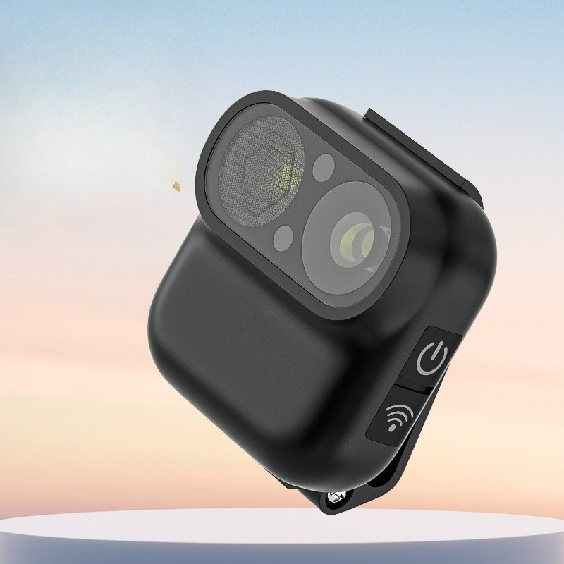 Outdoor Sport Camera - Farol de alto brilho, estilo câmera,