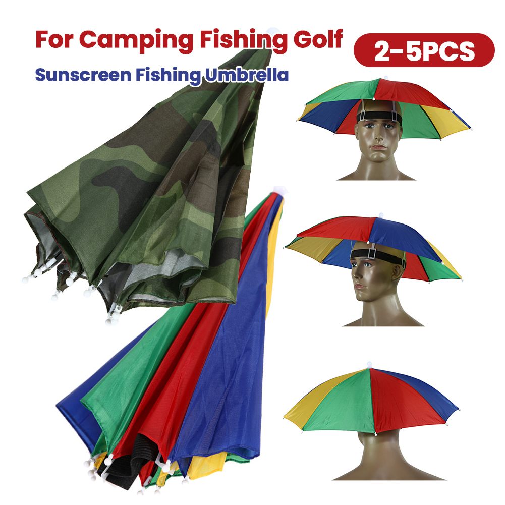 Outdoor Sports Umbrella - Guarda-chuva chapéu protetor solar guarda-chuva de