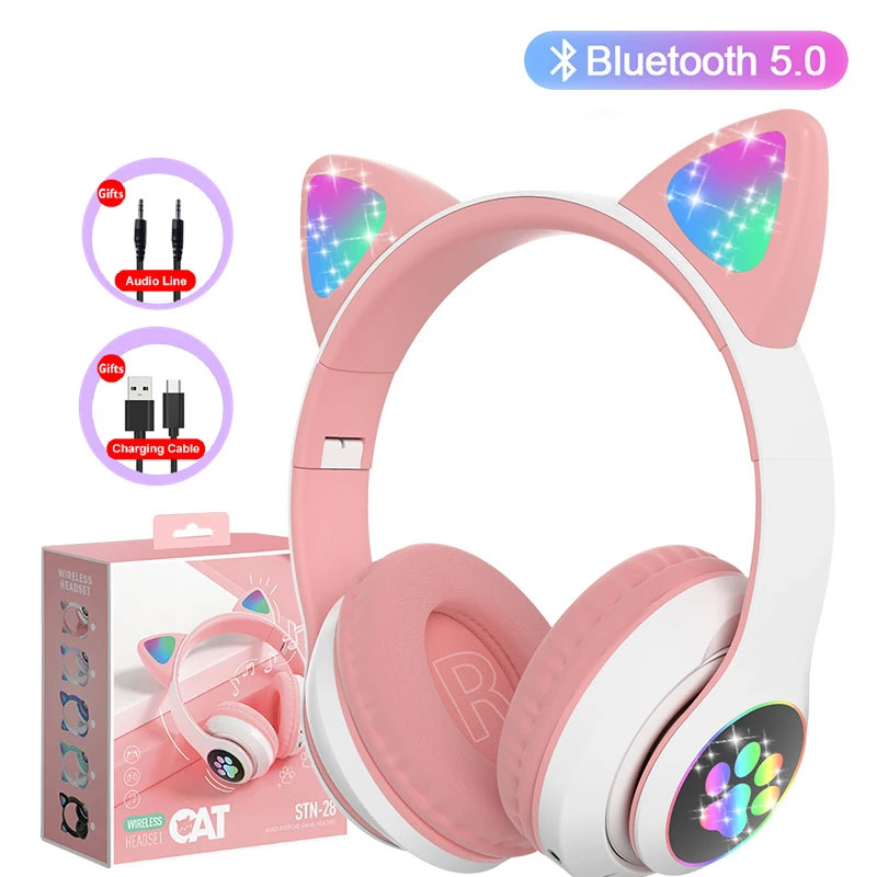 Outdoor Sport Activities For Kids - Lâmpada flash bonito orelhas de gato