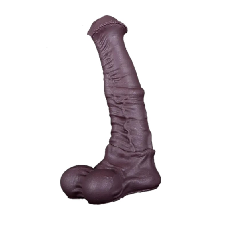 Lunge Line Horse - Plug Anal Gigante em Formato de