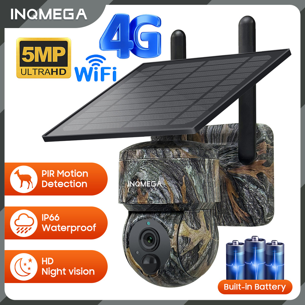 Outdoor Sport Camera - Inqmega 5mp 4g/wifi câmera de segurança
