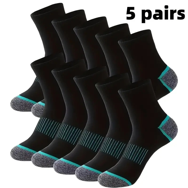 Outdoor Sport Hose - 5 pares de meias esportivas premium