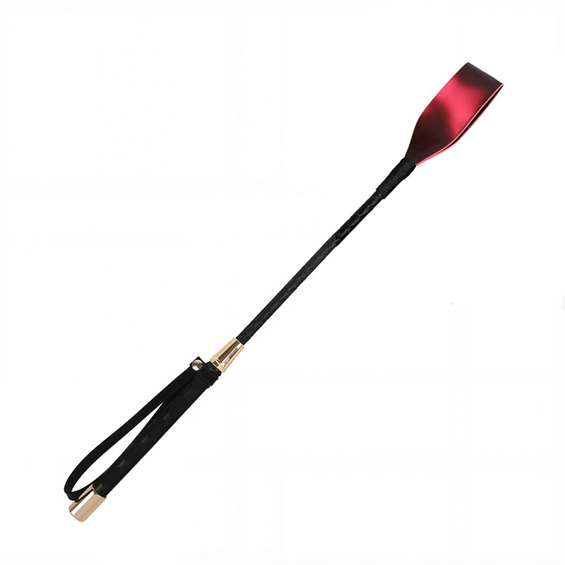 Riding Crop Dressage - Alça de incrustação de metal de