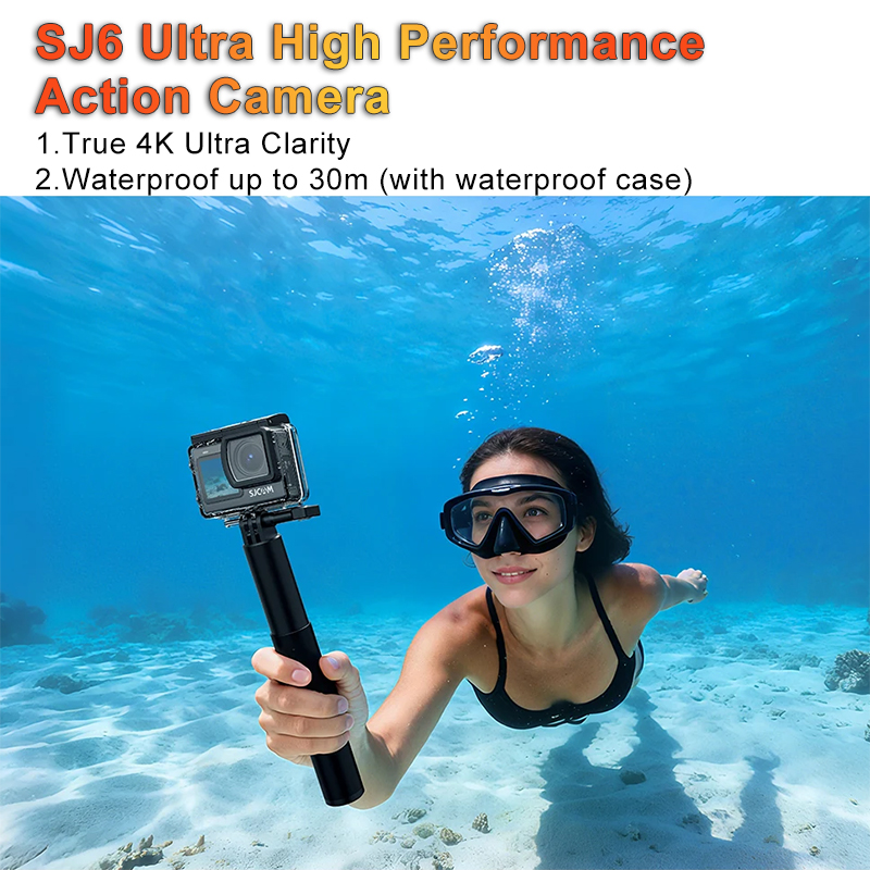 Outdoor Sport Live - Câmera de Ação SJCAM SJ6 Ultra