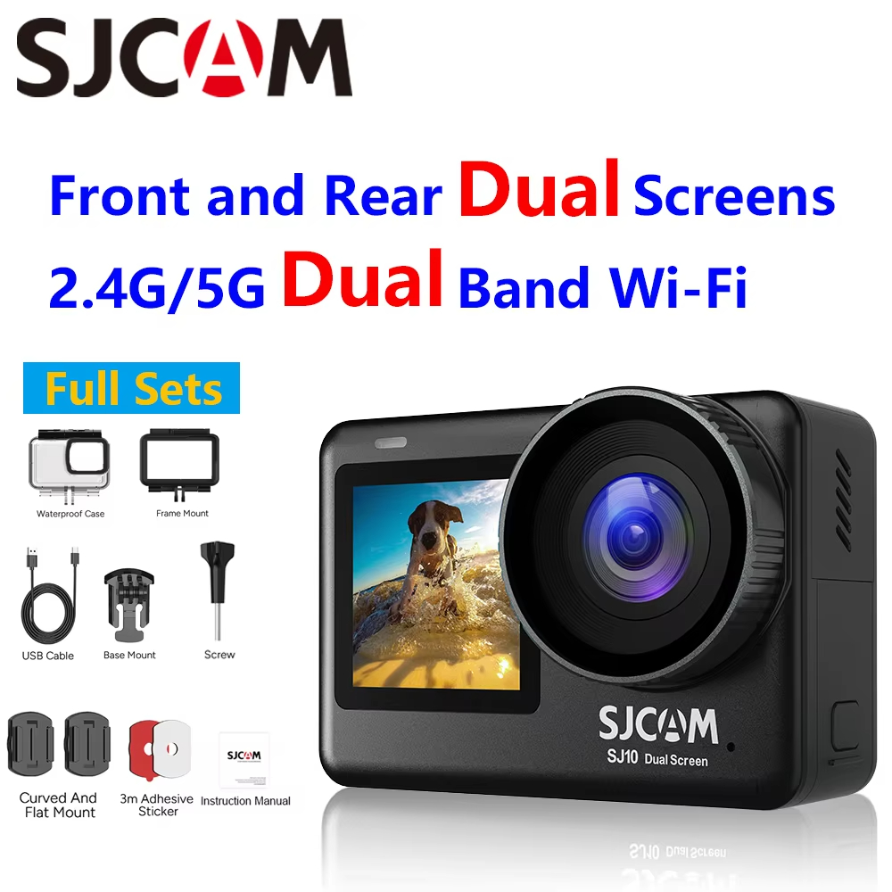 Outdoor Sport Live - Câmera de Ação SJCAM SJ10 Pro