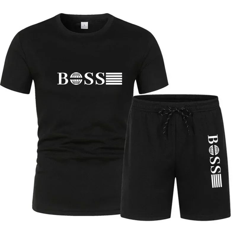 Outdoor Sports Outfit - Conjunto esportivo masculino de verão, conjunto