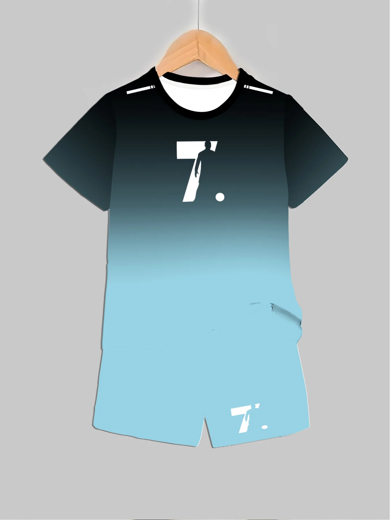 Outdoor Sports Outfit - Conjunto Infantil Masculino de Verão com