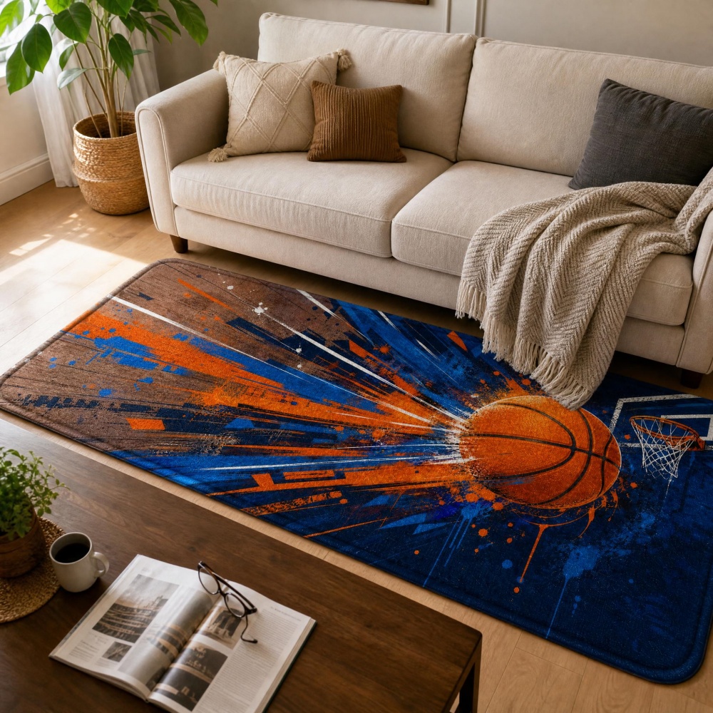 Outdoor Sport Live - Tapete de Flanela com Estampa de