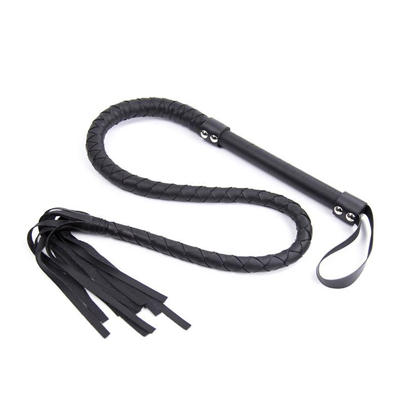 Riding Crop Dressage - Couro Equitação Colheita Flogger Paddle Slapper,