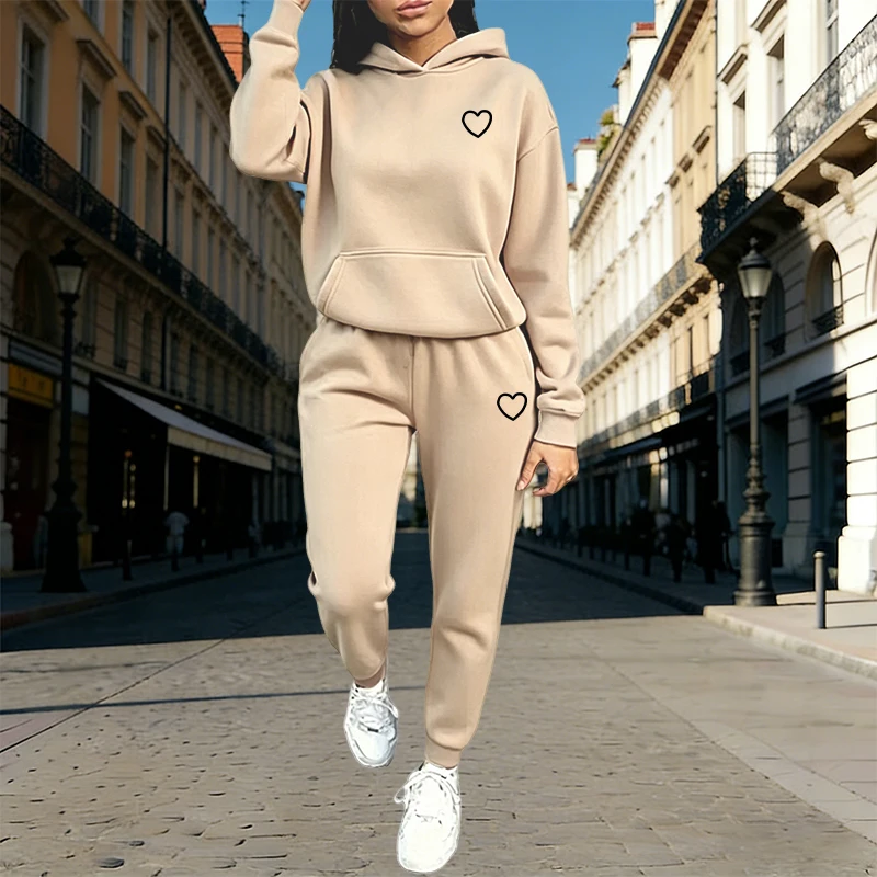 Conjunto de Moletom Feminino c - Outdoor Sports Outfit avaliação e preço