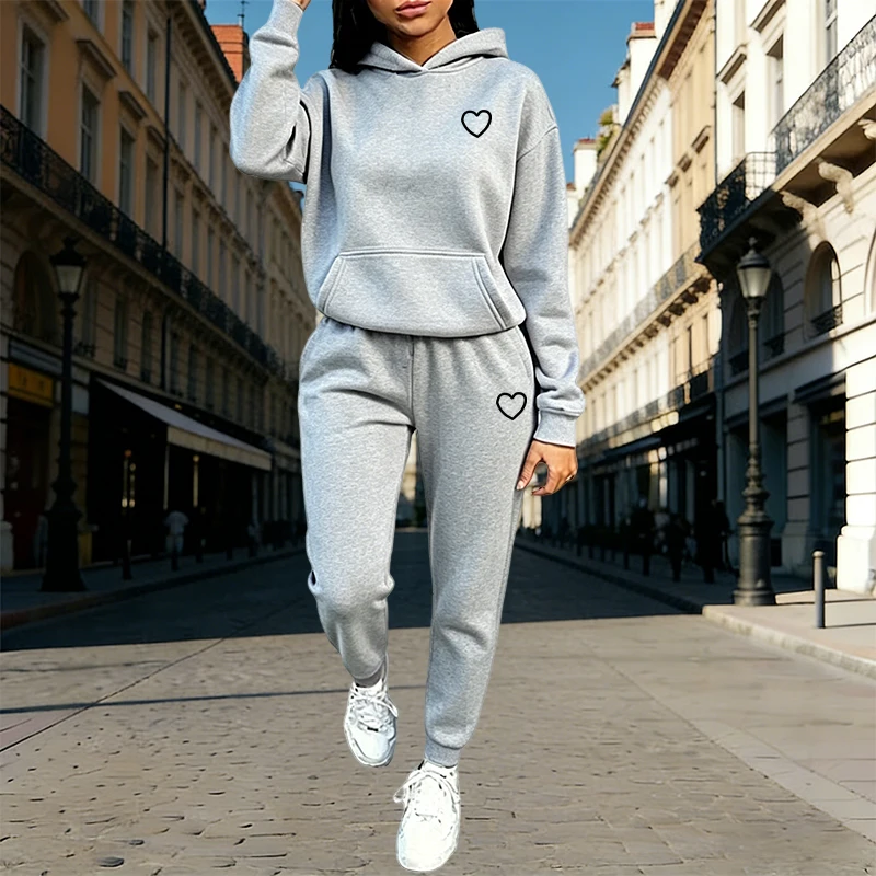 Conjunto de Moletom Feminino c - Outdoor Sports Outfit avaliação e preço