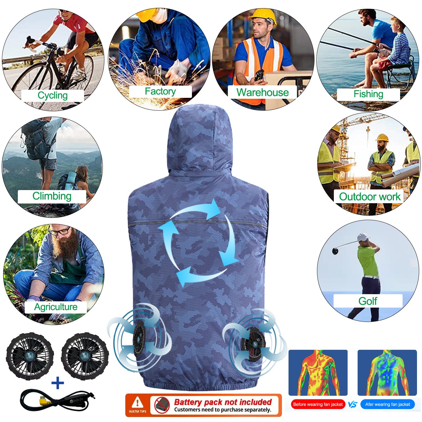Colete/Jaqueta Corta-Vento Ult - Outdoor Sport Jacket Brand avaliação e preço