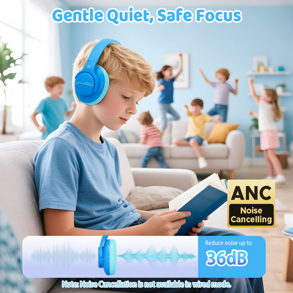 Anc cancelamento de ruído fone - Outdoor Sport Activities For Kids avaliação e preço