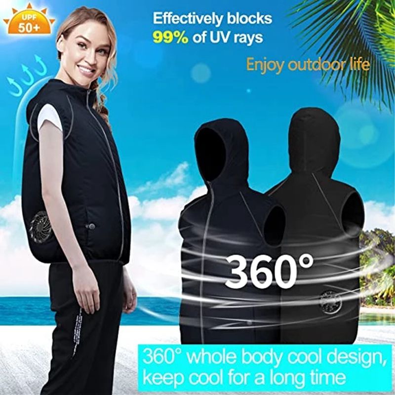 Verão esporte ventilador ar co - Outdoor Sport Jacket Brand avaliação e preço