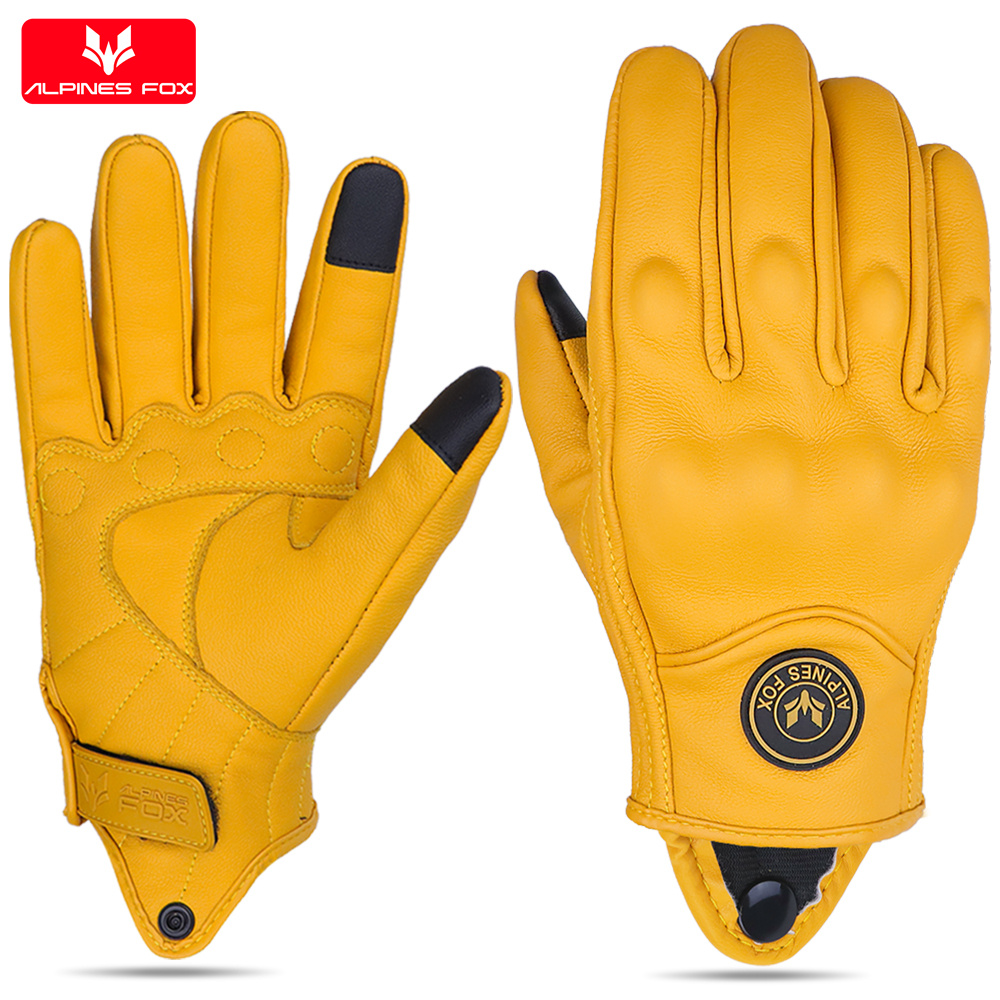 Luvas de Couro Vintage para Mo - Horse Riding Glove avaliação e preço