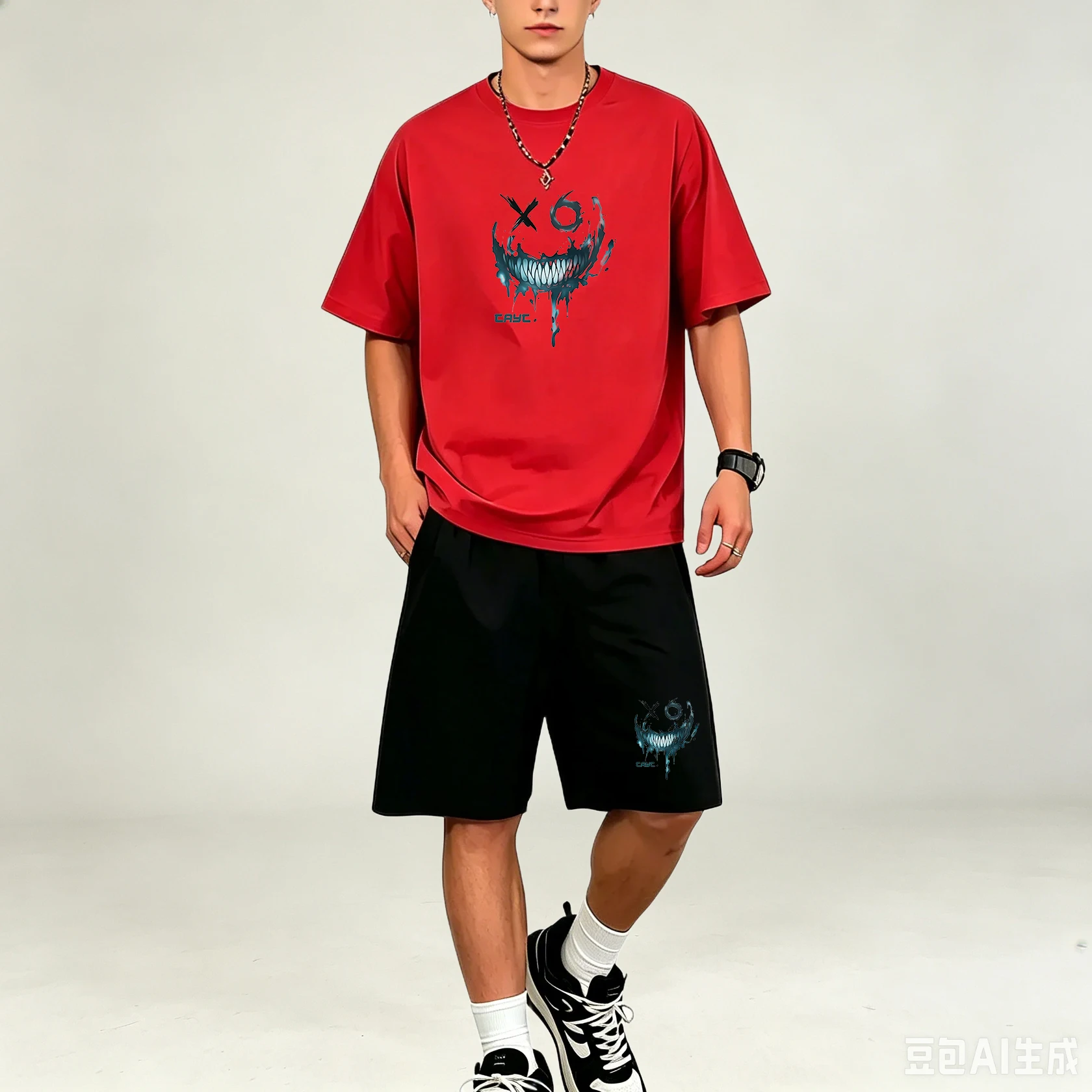 Conjuntos de Camisetas Masculi - Outdoor Sports Outfit avaliação e preço