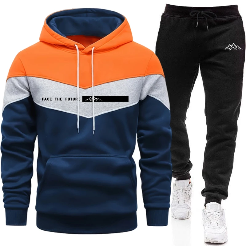 Novo Conjunto de Moletom Mascu - Outdoor Sports Outfit avaliação e preço