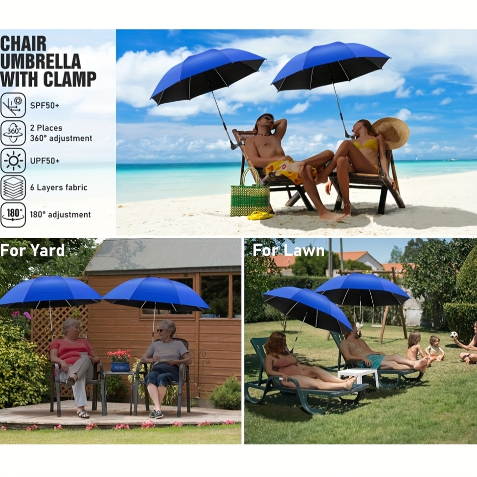 Guarda-Sol Pessoal UPF50+ - 36 - Outdoor Sports Umbrella avaliação e preço