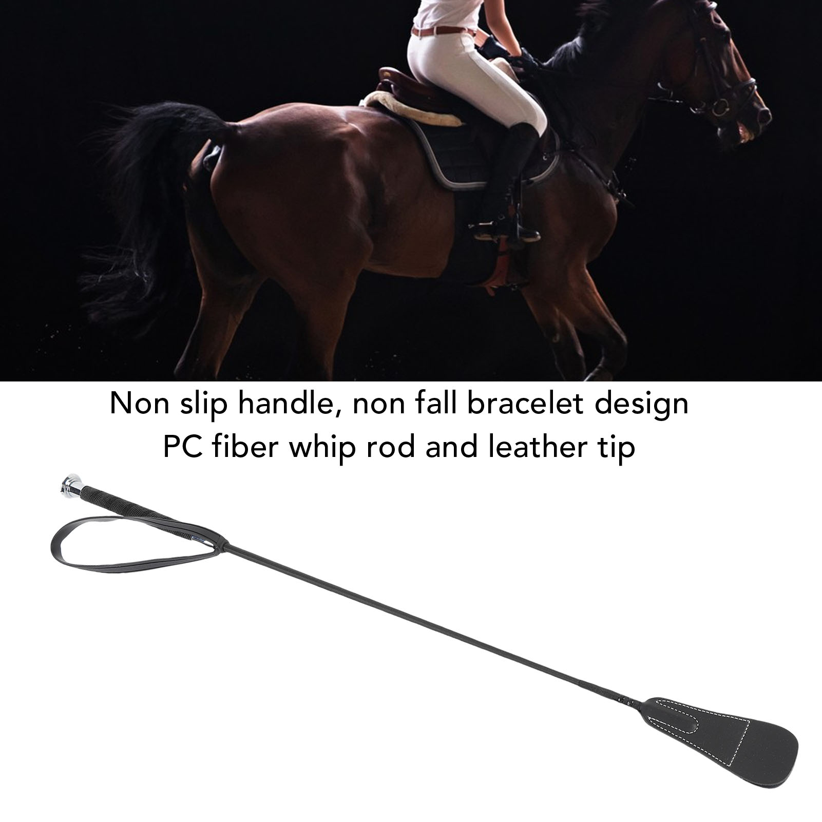 Chicote de Adestramento para C - Riding Crop Dressage avaliação e preço