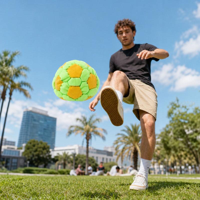Soft Footbag Hack Sandbag Ball - Outdoor Sport Activities For Kids avaliação e preço