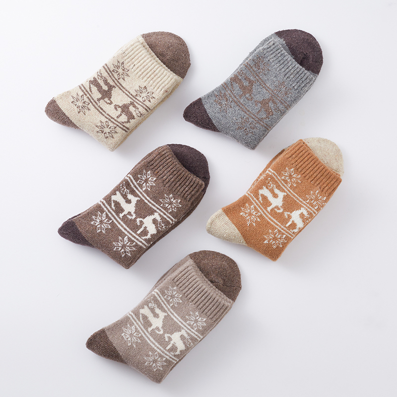 5 pares de inverno engrossar m - Outdoor Sport Hose avaliação e preço