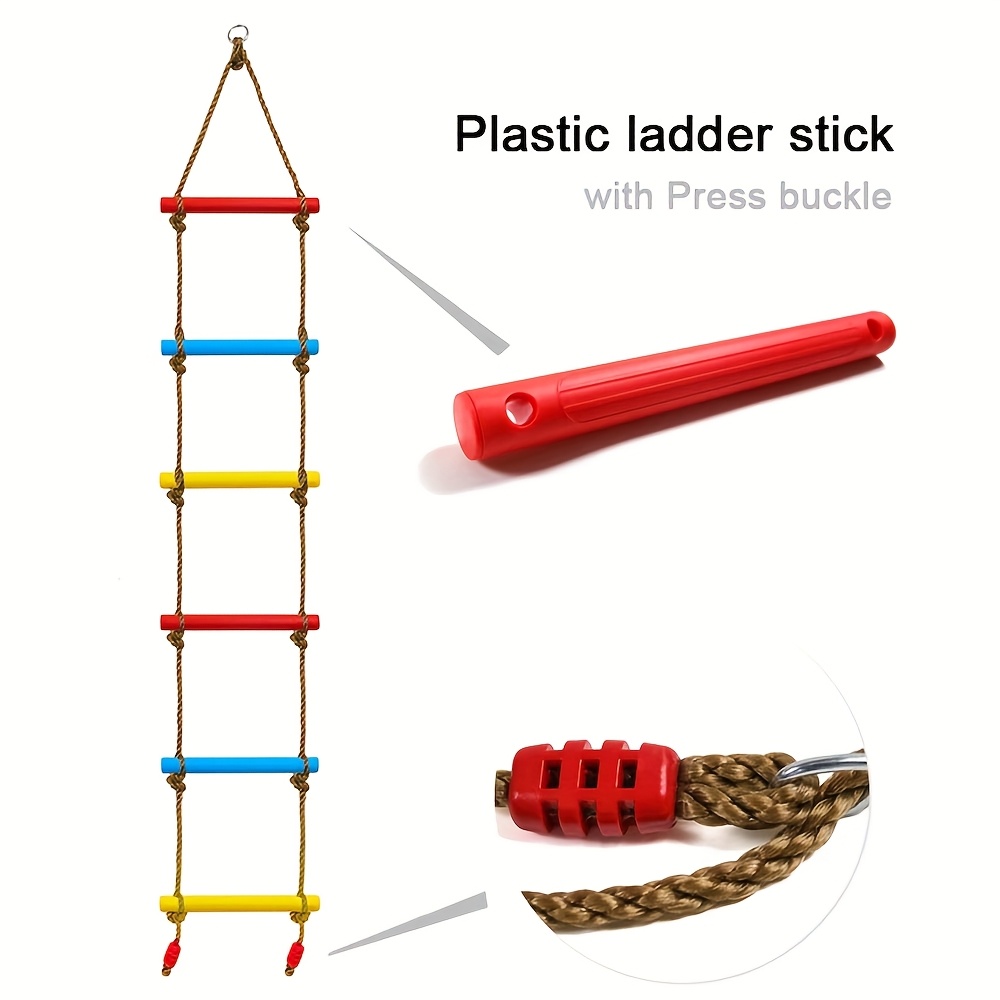 Escada de Escalada Colorida pa - Outdoor Sport Activities For Kids avaliação e preço