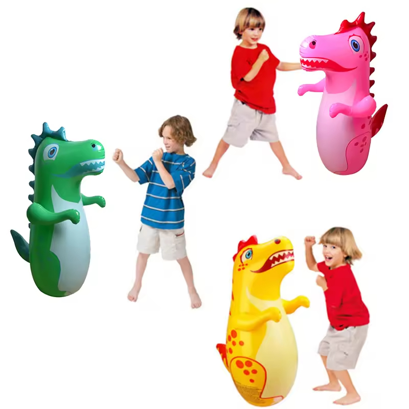 Copo de boxe inflável saco de  - Outdoor Sport Activities For Kids avaliação e preço