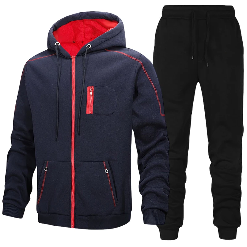 Conjunto Masculino de Moletom  - Outdoor Sports Outfit avaliação e preço