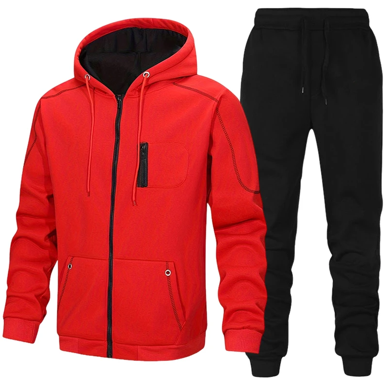 Conjunto Masculino de Moletom  - Outdoor Sports Outfit avaliação e preço